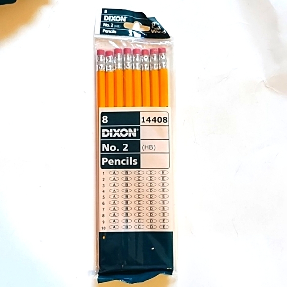 New Dixon Yellow #2 Wooden Pencils (8ct) - Picture 2 of 8